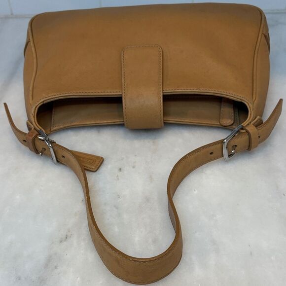 Coach Bag Purse Handbag Leather Vintage Hampton Hobo Shoulder Bag Pocketbook - Picture 9 of 16